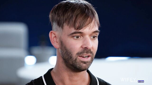 Kaci Kennedy closeup smiling in Wifex hotwife BBC video thumbnail