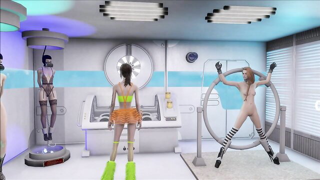 Sexy Fallout 4 Anime Babe Shows Off Hot 3D Body In Multi-Colored Outfit