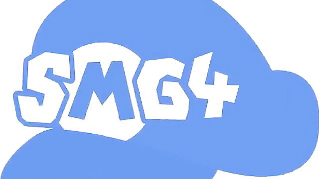 SMG4 Mario parody adult video thumbnail, blue cloud hat logo