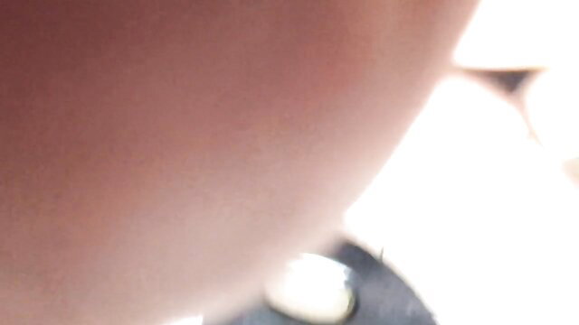 Latina beauty POV blowjob on thick cock closeup