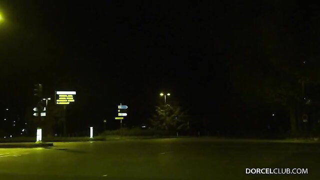 Claire La Soumise night street scene free HD porn video thumbnail