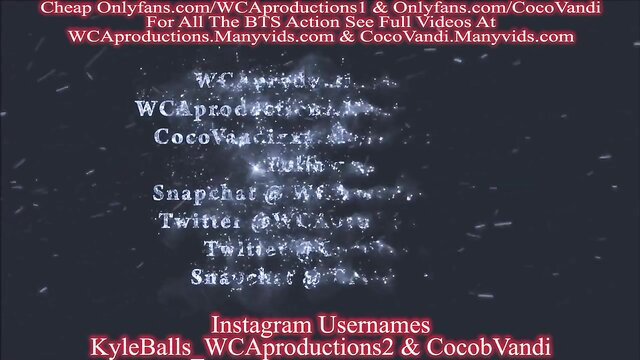 Coco Vandi stepmom promo with censored usernames before church