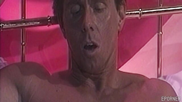 Vintage muscular MILF in sultry closeup ecstasy face