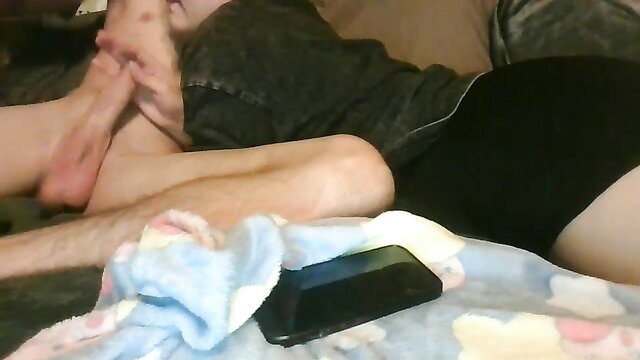 Donniedarko88000 Chaturbate leak: young lingerie model grabs cock closeup
