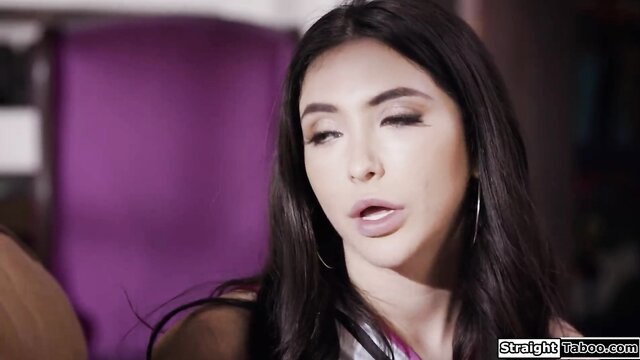 Hot Asian beauty with glossy lips in erotic closeup, hairy erotica tease