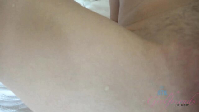 Elena Koshka closeup armpit and creamy cumshot load