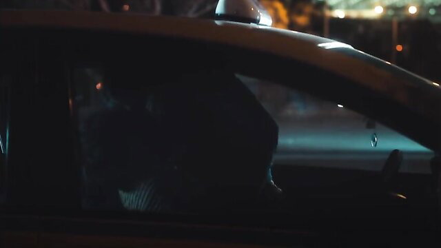 Klelia Andriolatou busty nude in taxi - The Last Taxi Driver 2023 celeb tits