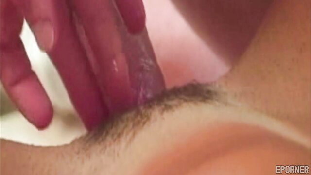 Pat Myne hot handjob in sexy blond vintage porn closeup