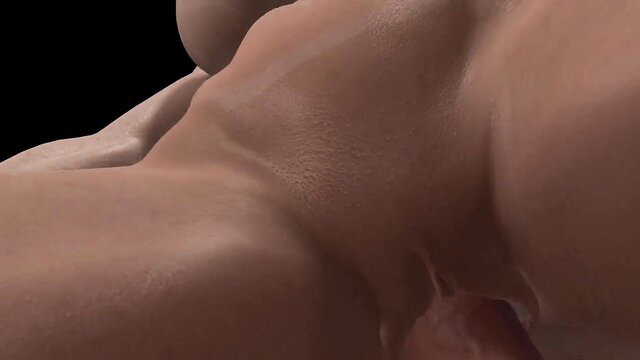 Wraith931 sweaty post-workout rides cock cowgirl in 3D porn