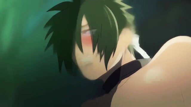 Goblin's Cave 2: Green-haired anime warrior captured, gangbanged by gay goblins