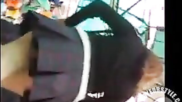 Sexy lady's white panties exposed in upskirt view, caught on camera