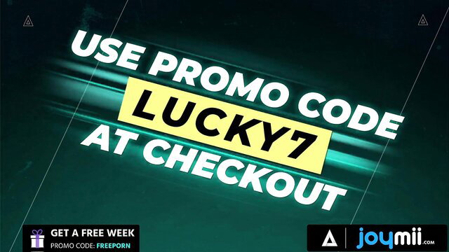 Joymii promo: Use LUCKY7 code at checkout for free week of hot porn