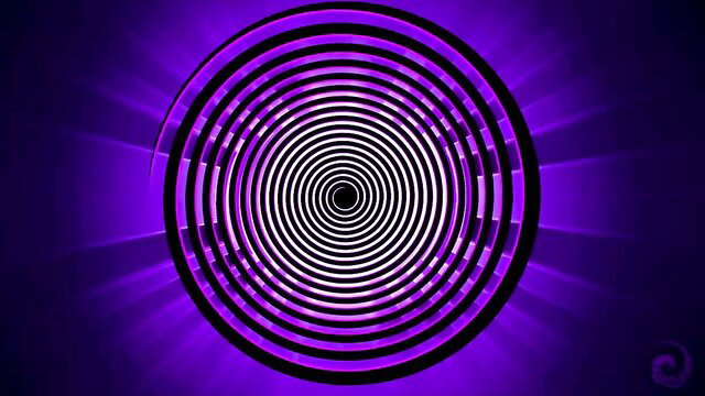 Mesmerizing purple spiral brainwashing HFO thumbnail by Brainwash