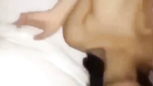 Filipina teen hand gripping thick cock closeup in gangbang