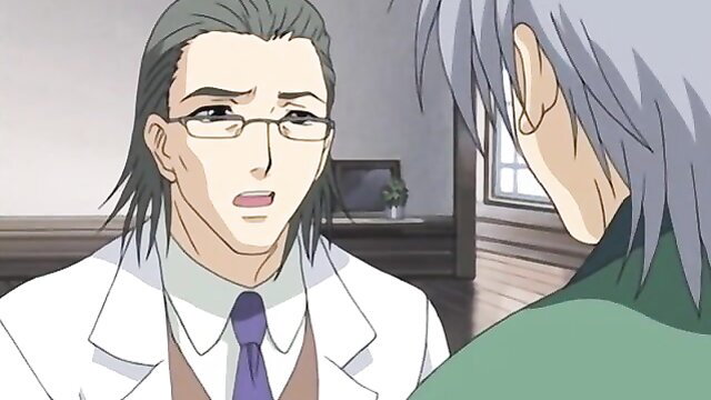 Shy anime virgin's first pussy fuck in romantic hentai scene