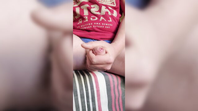 Amateur solo girl on bed fingering tight pussy closeup