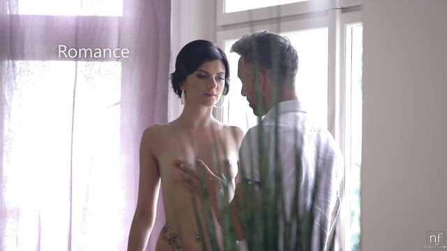 Monika Benz nude romance with man licking her in NubileFilms