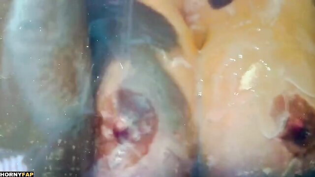 Missmiafit nude soapy shower tits closeup OnlyFans leak