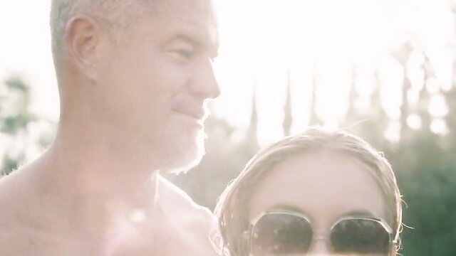 Sydney Sweeney topless with silver fox hunk in Euphoria nude scene