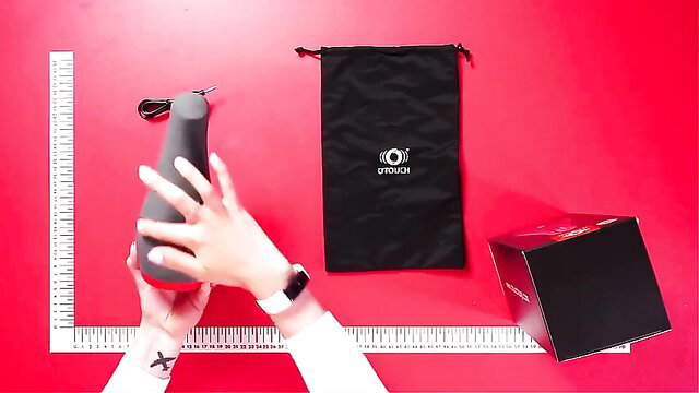 Optouch male masturbator sex toy unboxing with pouch and box