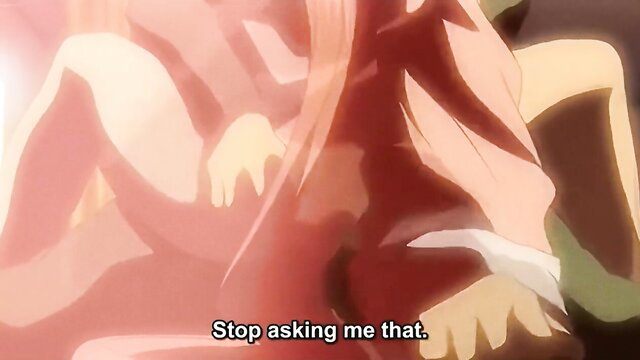 Aneimo Episode 2 hentai girl with pink hair annoyed expression anime porn