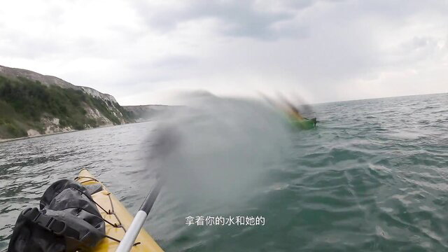 Luna's Journey Ep 9: Outdoor kayaking adventure on sea with cliffs