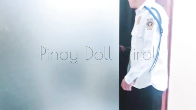 Viral Pinay teacher fucked by guard in uniform, amateur scandal