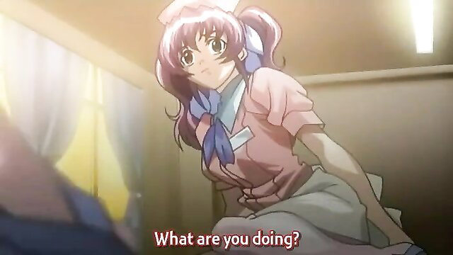 Yu Yagami pink nurse uniform anime hentai thumbnail