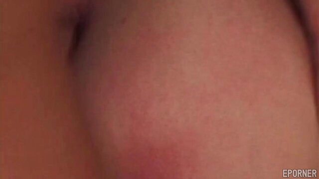 Closeup of woman's pink gaping asshole after hard anal destruction