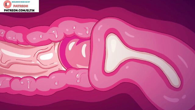 Hentai shemale Bowsette fucking Peach creampie in pink pussy closeup