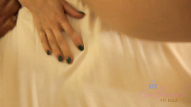 Amateur babe's hands tease cock pov foot fetish footjob