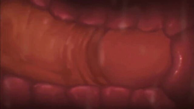 Closeup of hard deep anal penetration in tight MILF ass