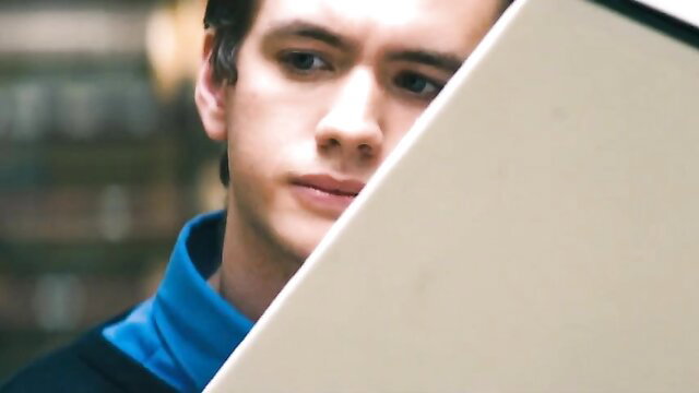 Keeley Hazell closeup face in Cashback 2006 nude tits scene