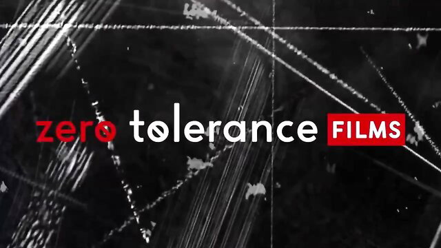 Zero Tolerance Films logo on gritty black background
