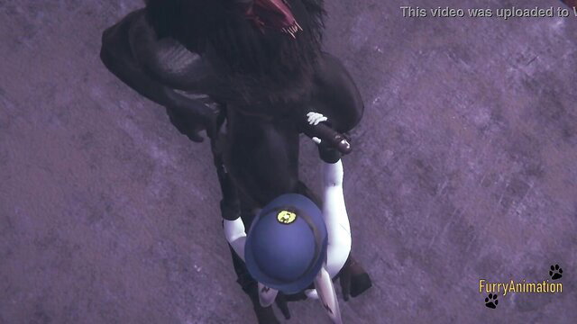 Judy Hopps furry cop handjob POV blowjob creampie hentai