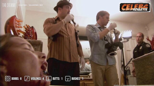 Dexter TV parody great scenes s1-s2 men filming shocked woman mouth open
