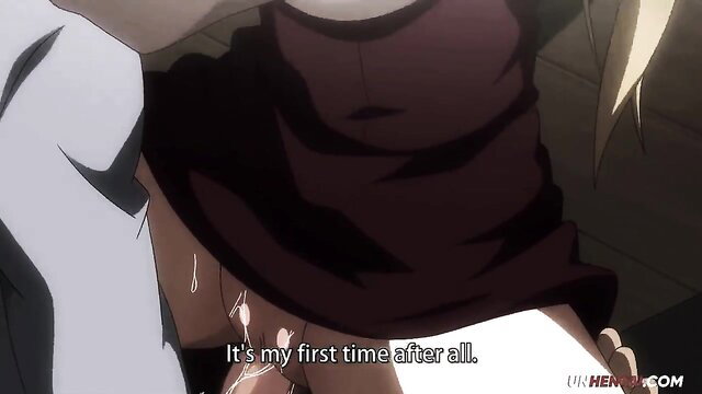 Blonde teen stepsis skirt up first time tight pussy creampie