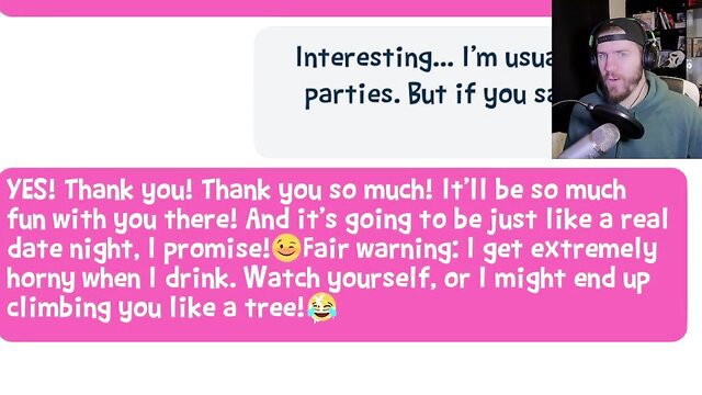 Flirty catgirl teases doggy style date night in hentai Fap CEO adventure