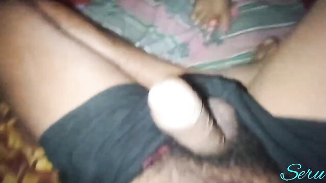 Desi Indian bhabhi POV muff pummeled and creampied closeup