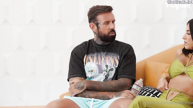 Lena The Plug and Natalia Starr in sexy PlugTalk threesome preview