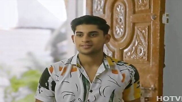 Handsome Indian guy in colorful shirt, Dilruba Episode 1 Mastram hot web series