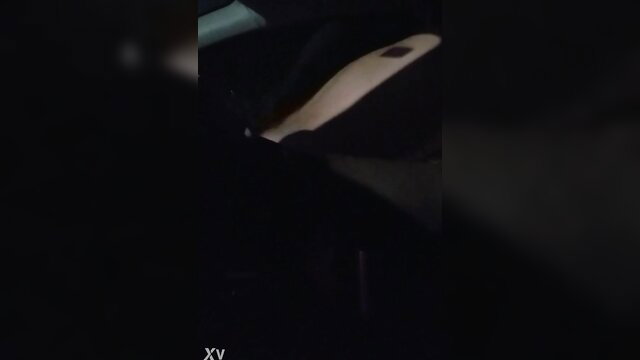 Neighbour GILF quickie in car POV closeup