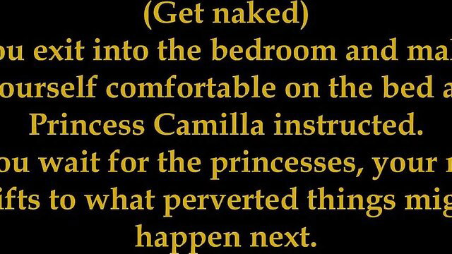 Princess Camilla JOI instructs you to get naked on bed in Corrin hentai challenge