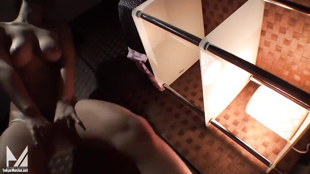 Satomi Suzuki Japanese coed nude on massage table, big tits exposed