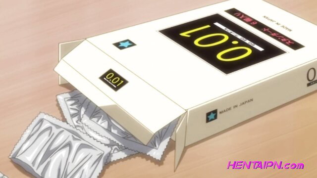 Anime hentai virgin students first date condom pack JAV thumbnail