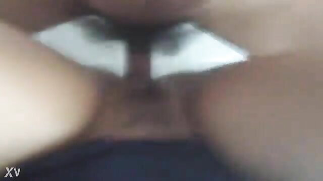 Thai amateur POV closeup of wet shaved pussy spread wide open