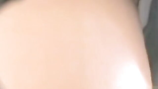 Exotic upskirt tease with pale thighs and ass in tight dress