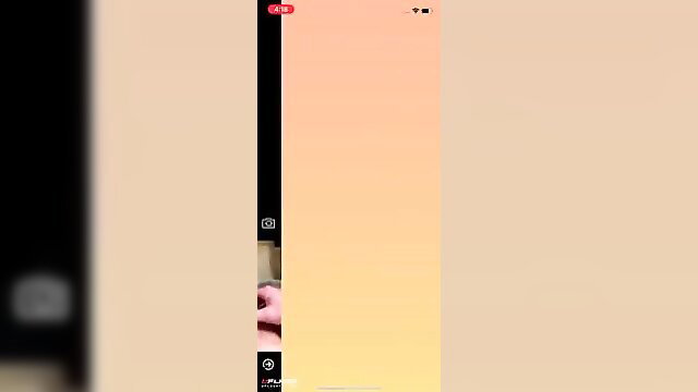 Teen girl shocked on video chat as huge cock flashes her close-up