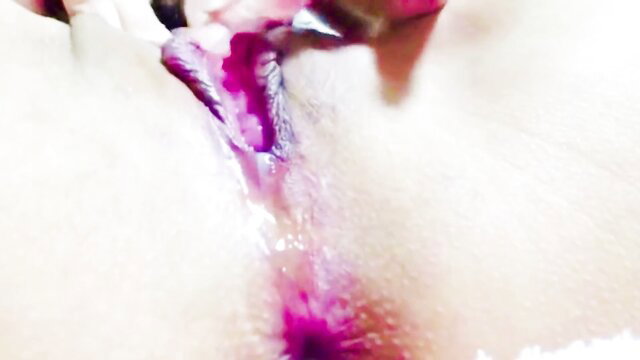 Closeup Japanese pussy with cloudy love juice and clitoris masturbation