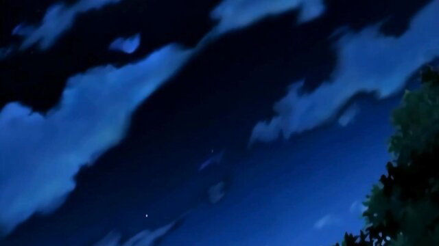 Busty Duchess night sky silhouette huge tits anime hentai Ep.2